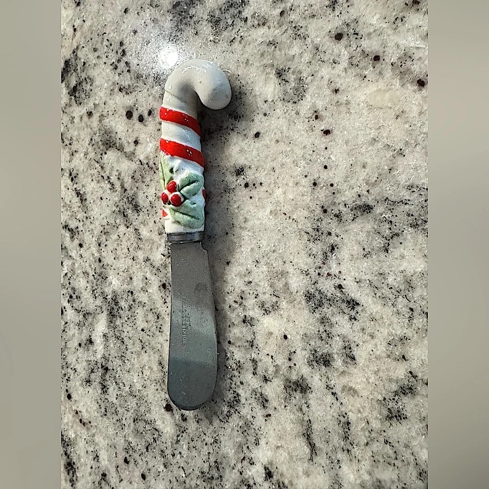 Set of 2 stainless steel cheese knifes